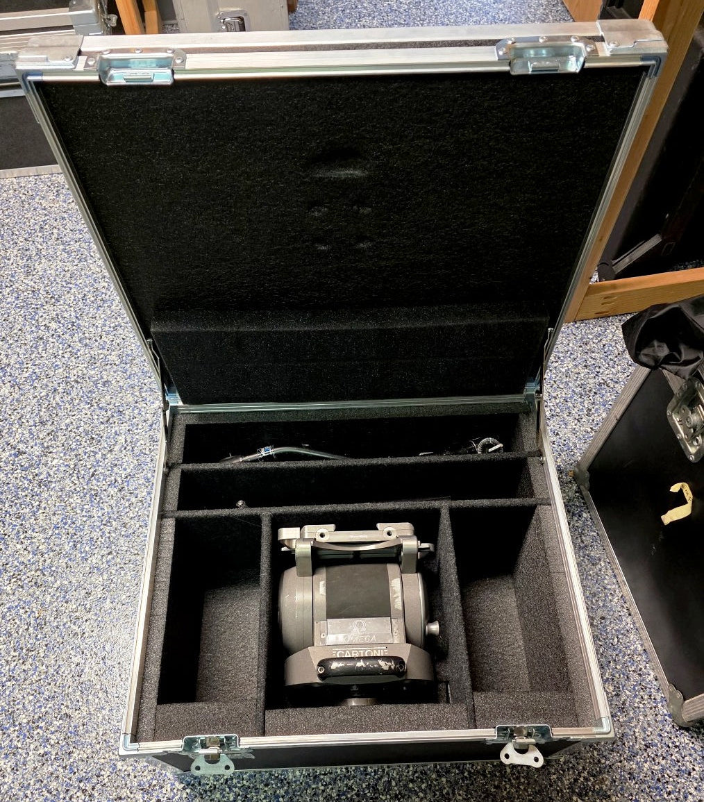 OMEGA - HEAD W/ 2 TELESCOPIC ARMS, CASE