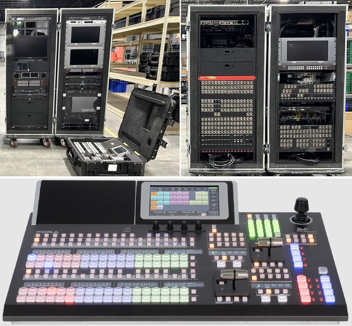 HVS-1200 - 12G PORTABLE SWITCHING PACKAGE