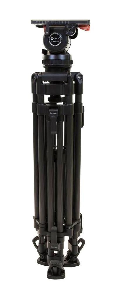 CT-44K - TRIPOD/FLUID HD/GRND SPRD/BARS/NEW