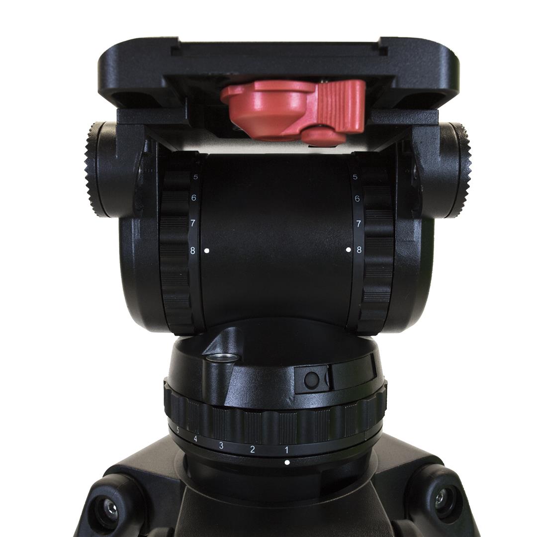 CT-44K - TRIPOD/FLUID HD/GRND SPRD/BARS/NEW