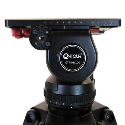CT-44K - TRIPOD/FLUID HD/GRND SPRD/BARS/NEW