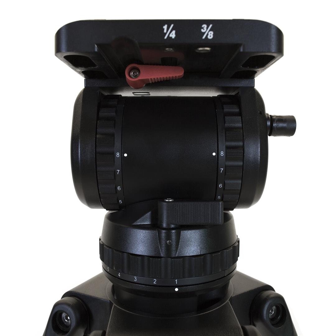 CT-44K - TRIPOD/FLUID HD/GRND SPRD/BARS/NEW