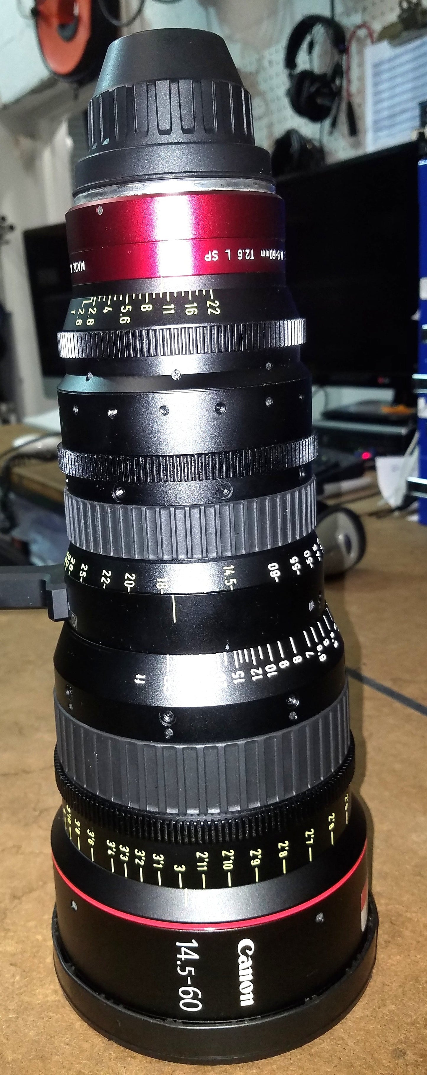 CN-E 14.5-60mm T2.6 - CINEMA LENS, PL MOUNT