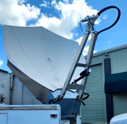 C-BAND TRUCK - REDUNDANT/2.4m DISH/12KW GEN