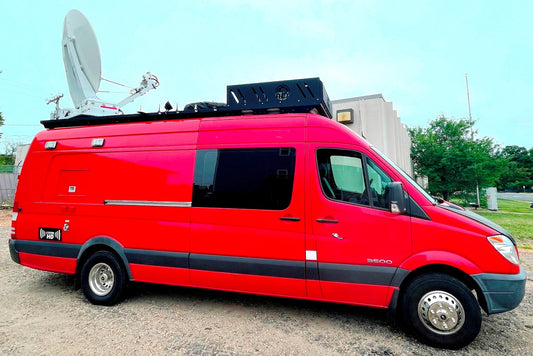 KU-BAND VAN - SPRINTER/1.6m DISH/4 HD PATHS