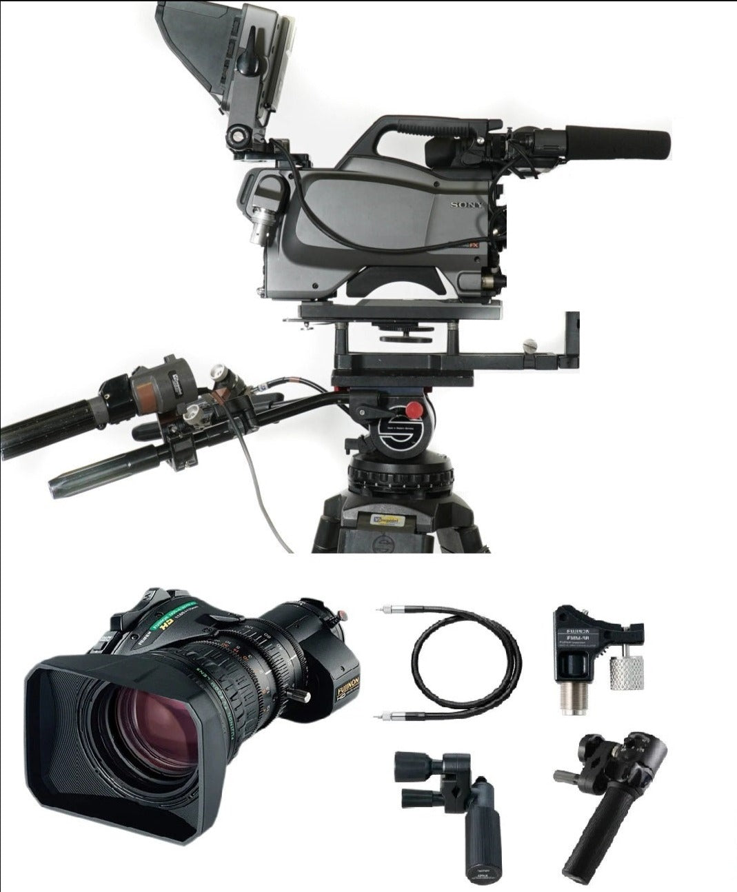 HSC-100R - TRIAX STUDIO PKG W/LENS & SUPPORT