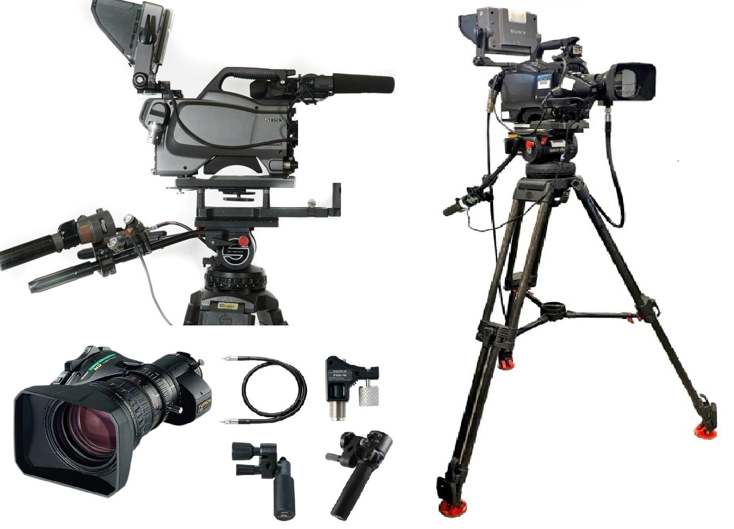 HSC-100R - TRIAX STUDIO PKG W/LENS & SUPPORT