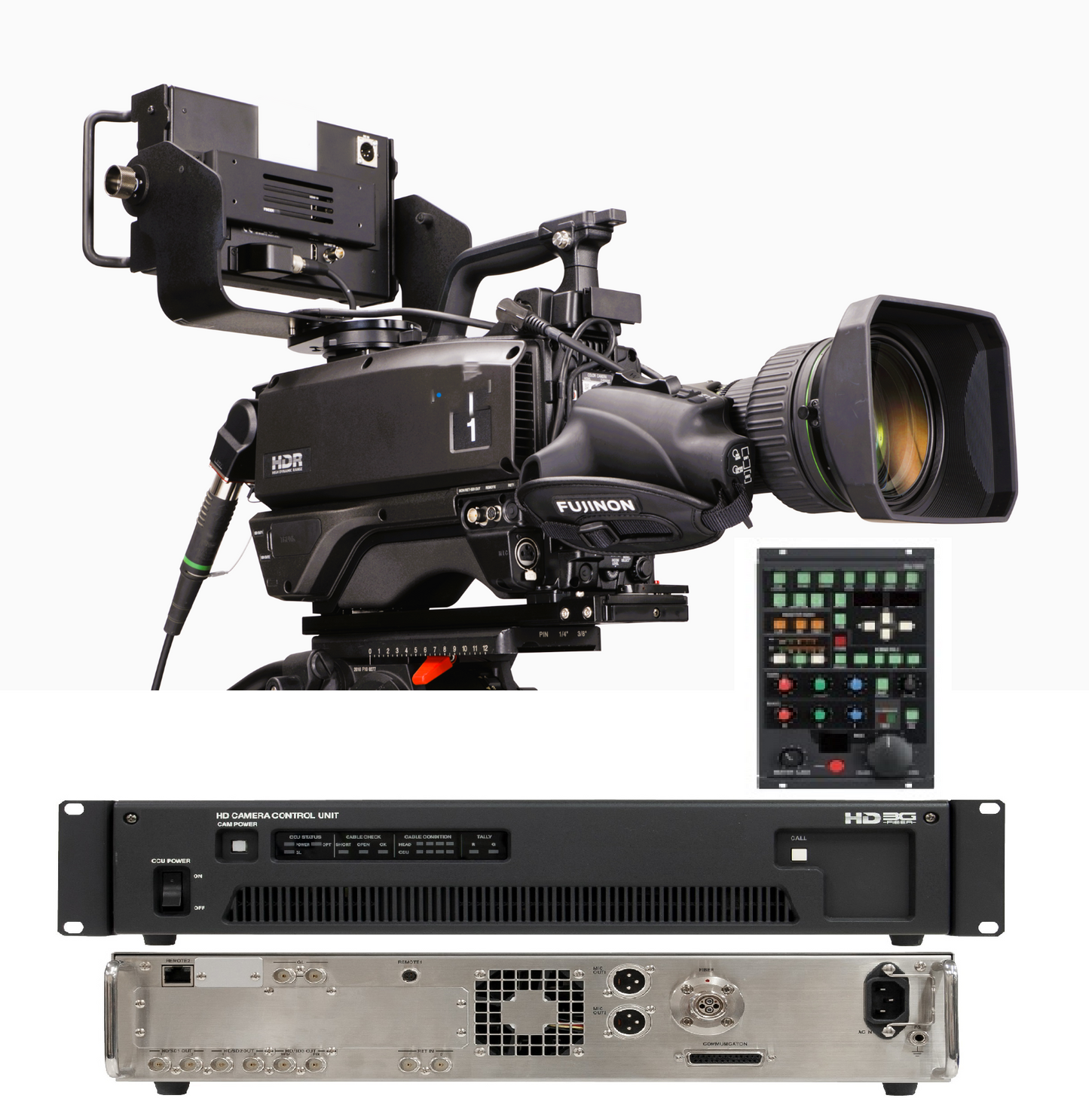 Z-HD6500-F550 - 1080P, CCU, RCP, 7"VF, NEW