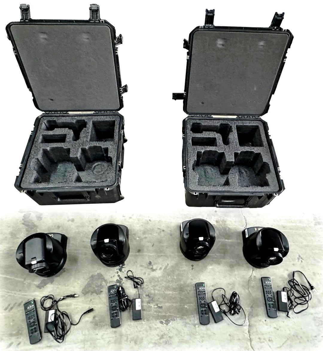 BRC-X1000 - (4) CAMERAS, CONTROLLER & CASES