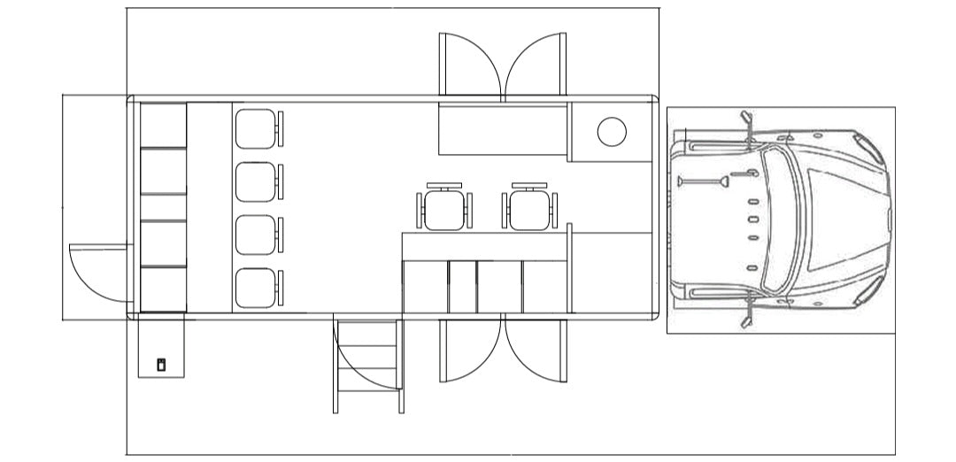 PRODUCTION TRUCK - 28', 50' MAST, RACK READY