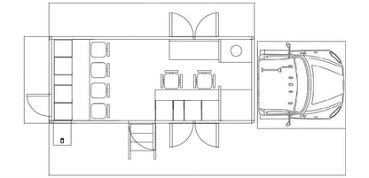 PRODUCTION TRUCK - 28', 50' MAST, RACK READY