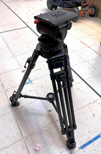 CT-80K - TRIPOD/FLUID HD/GRND SPRD/BARS/USED