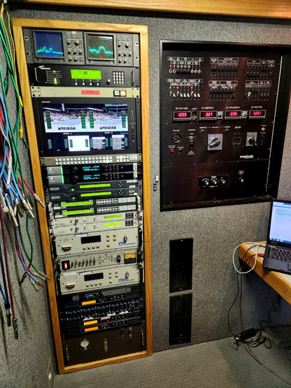 PRODUCTION TRUCK/UPLINK - 8 CAMS/4 KU PATHS