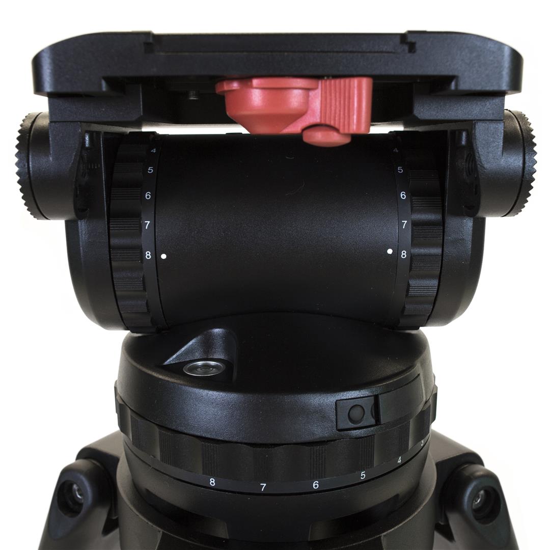 CT-80K - TRIPOD/FLUID HD/GRND SPRD/BARS/NEW