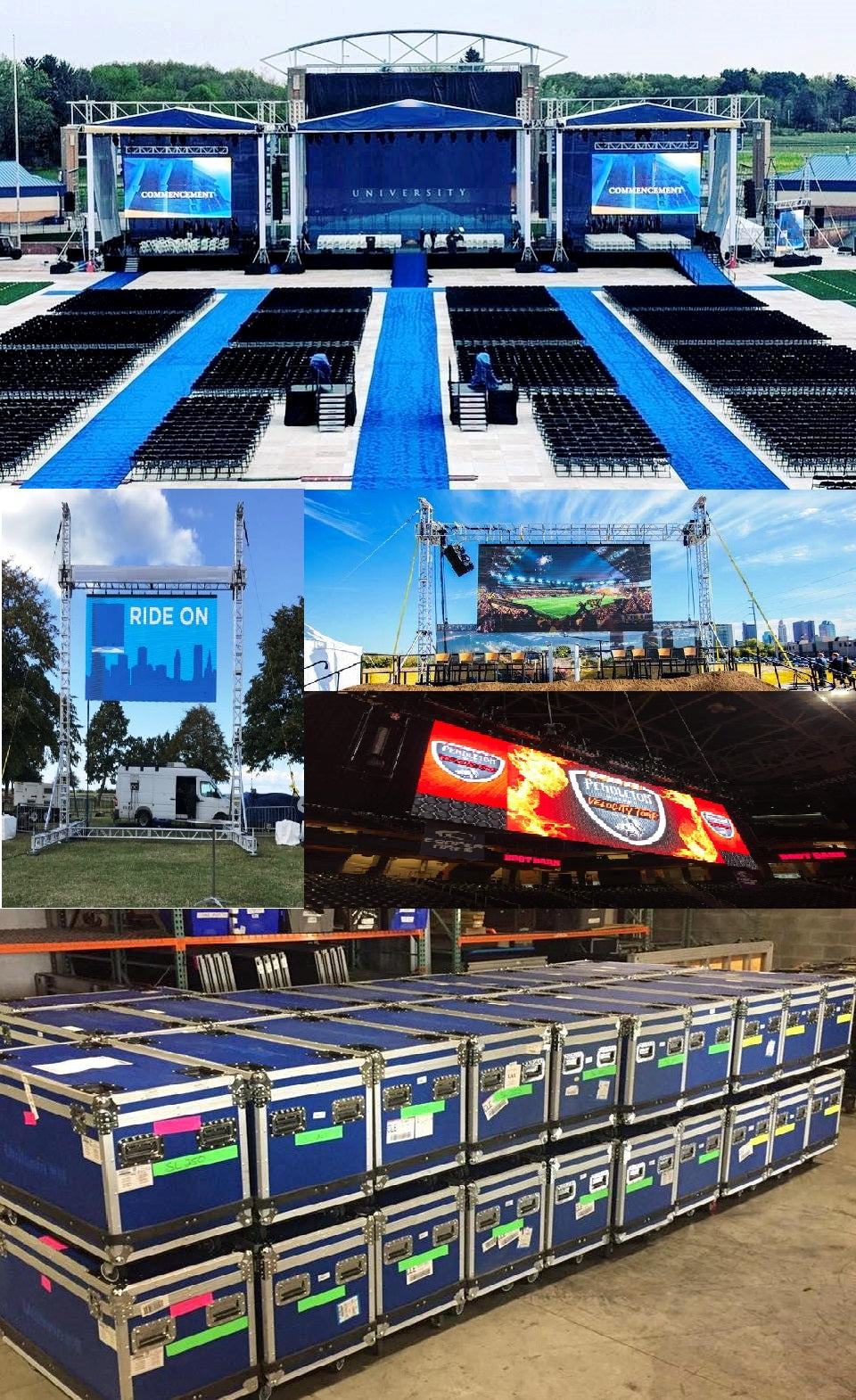 UPADIII 4.8 - OUTDOOR/INDOOR LED VIDEO WALL