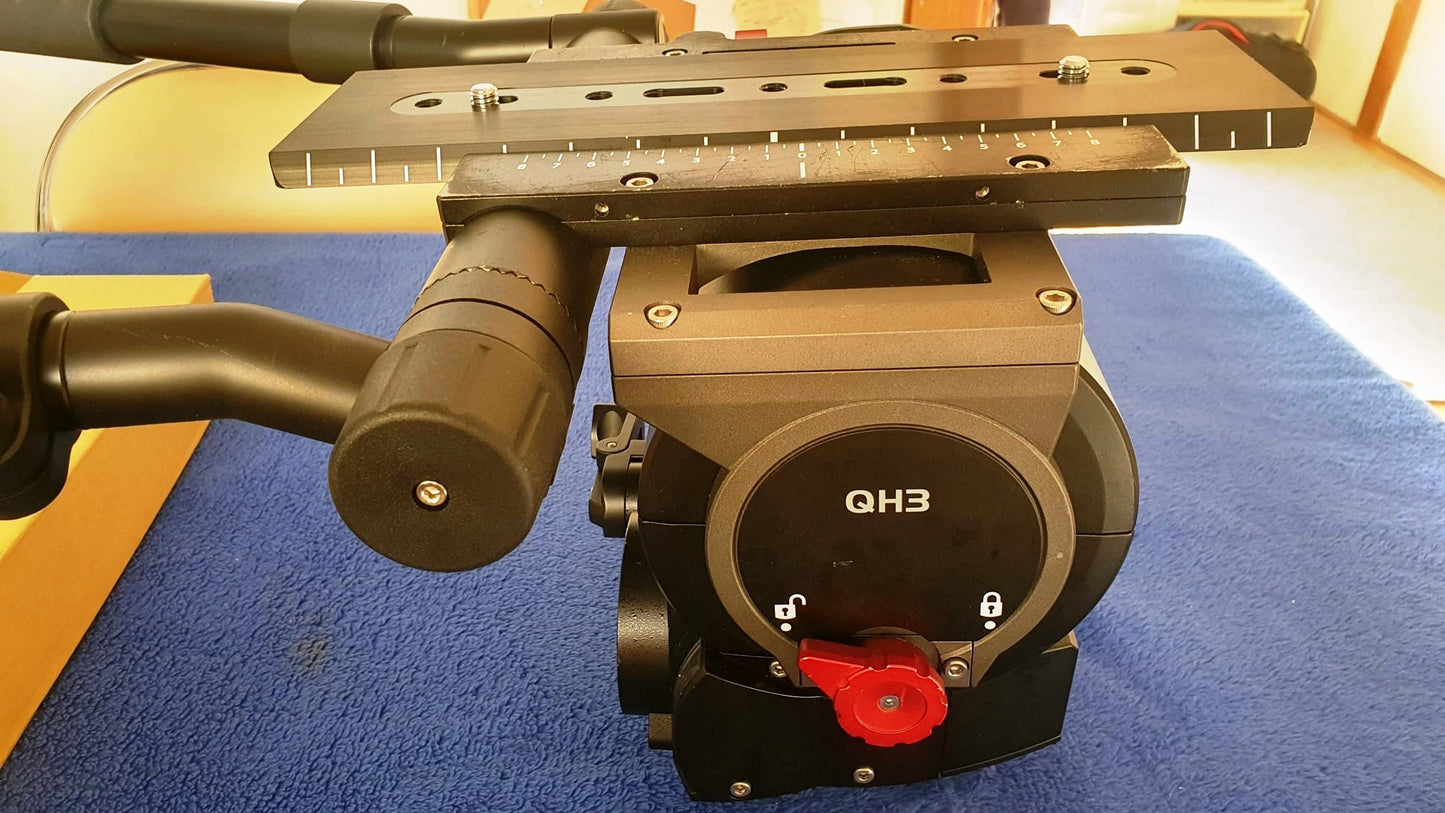 QH3 - 150mm HEAD w/ VINTEN HDT-1 TRIPOD