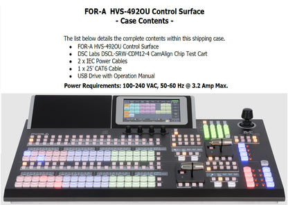 HVS-1200 - 12G PORTABLE SWITCHING PACKAGE
