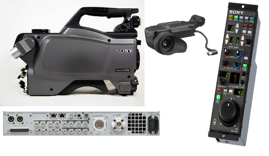 HXC-100 - 3-CAMERA PKG, HEAD/CCU/VF/RMT PNL