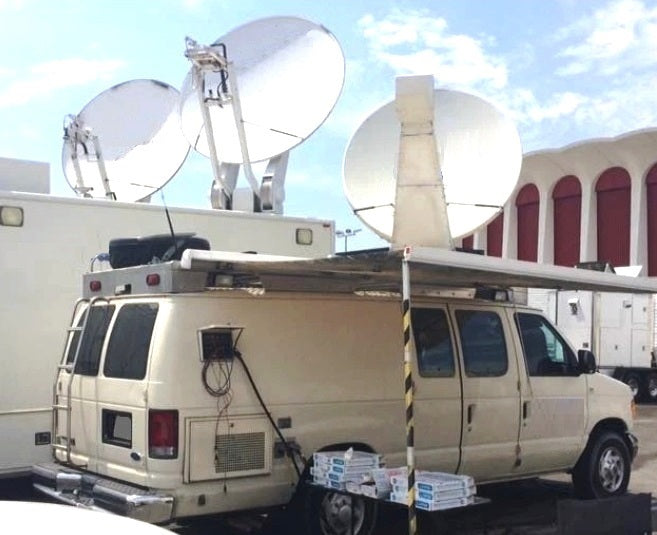 KU-BAND VAN - TURNKEY EQUIPPED, 2 GENERATORS