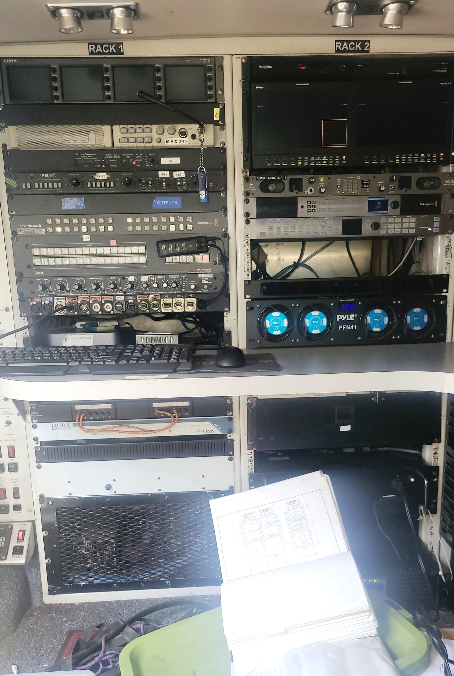 KU-BAND VAN - TURNKEY EQUIPPED, 2 GENERATORS