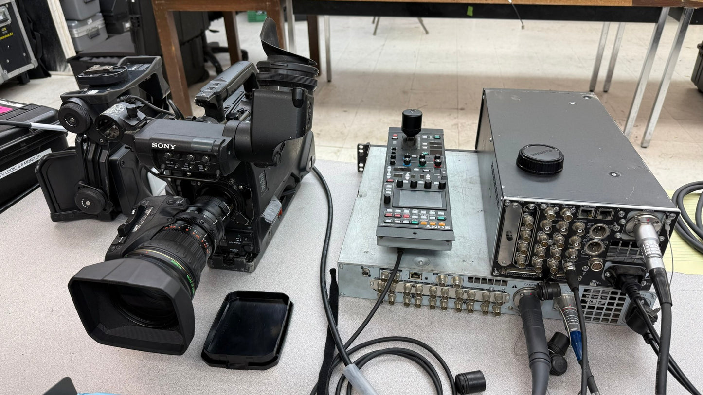 HDC-4300 - 1080p/CCU/RCP/STUDIO VF/20x LENS