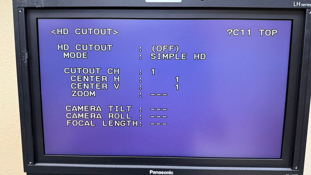 HDC-4300 - 1080p/CCU/RCP/STUDIO VF/20x LENS