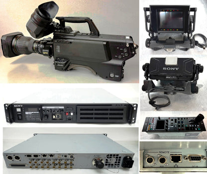 HDC-3500 - B-STK, CCU, RCP, 7" VF, 2110 OPT.