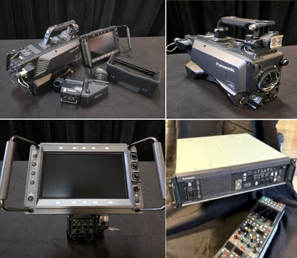 AK-UC3000 - 4K 8-CAM PKG w/ CCUs/RCPs/9" VFs