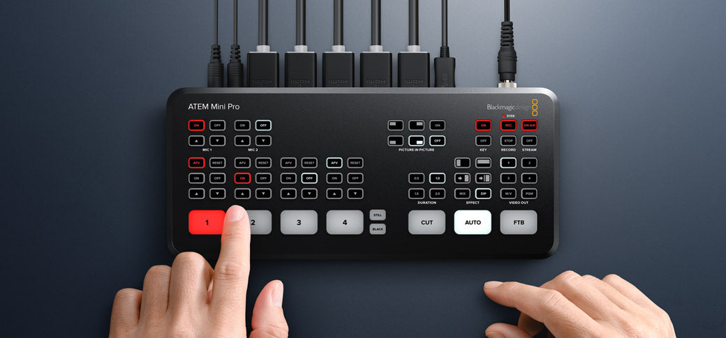 ATEM MINI PRO - HDMI LIVE STREAM SWITCHER