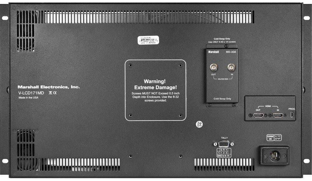 VLCD171MD-3G - 17" RACK MOUNT MONITOR, NEW