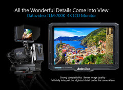 TLM-700K - 7" 4K HDMI LCD MONITOR, NEW