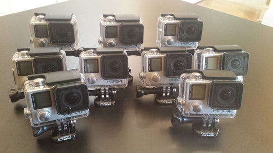 HERO 4 - PACKAGE OF 10, EACH W/ 64gb CARDS